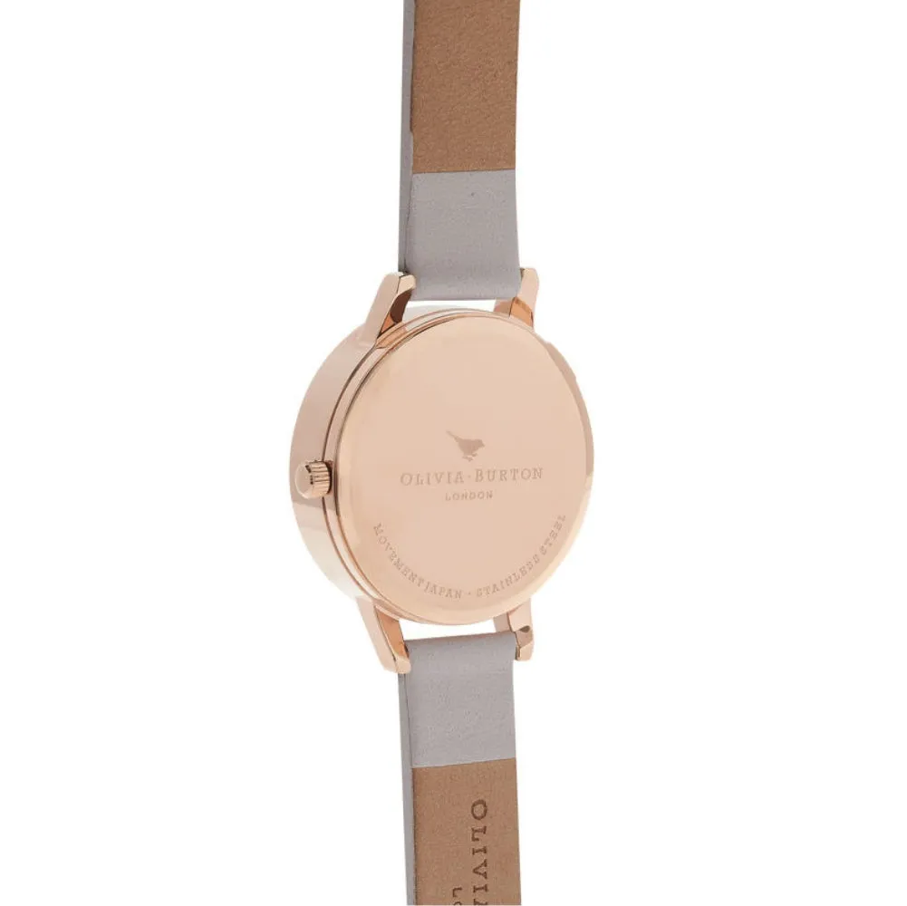 3D Bee Blush Dial Blush and Rose Gold Watch