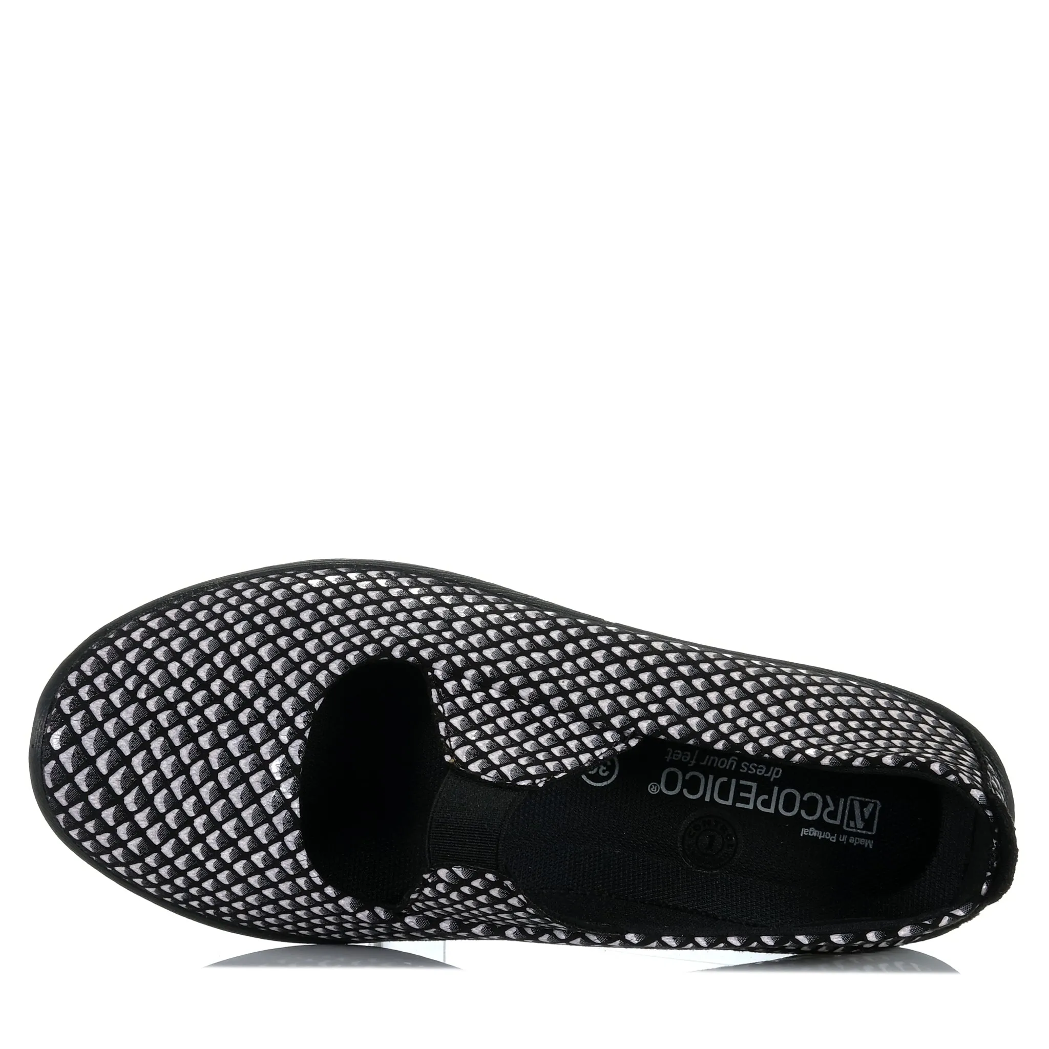 Arcopedico Leina TZNB Black/White Diamond