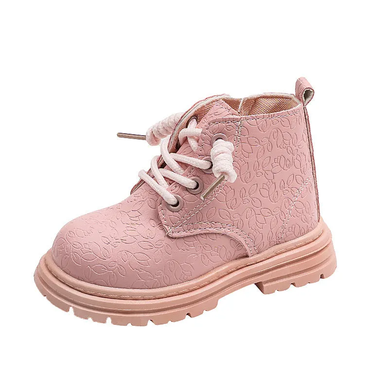 Autumn And Winter New Girls British Style Baby Booties