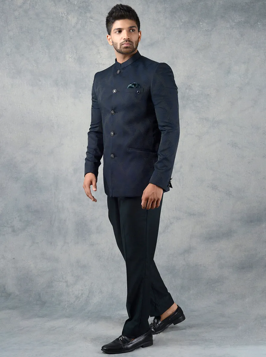 Blue Jodhpuri Suit | JadeBlue