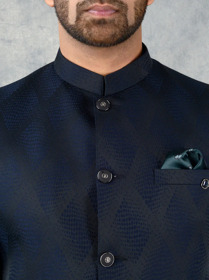 Blue Jodhpuri Suit | JadeBlue