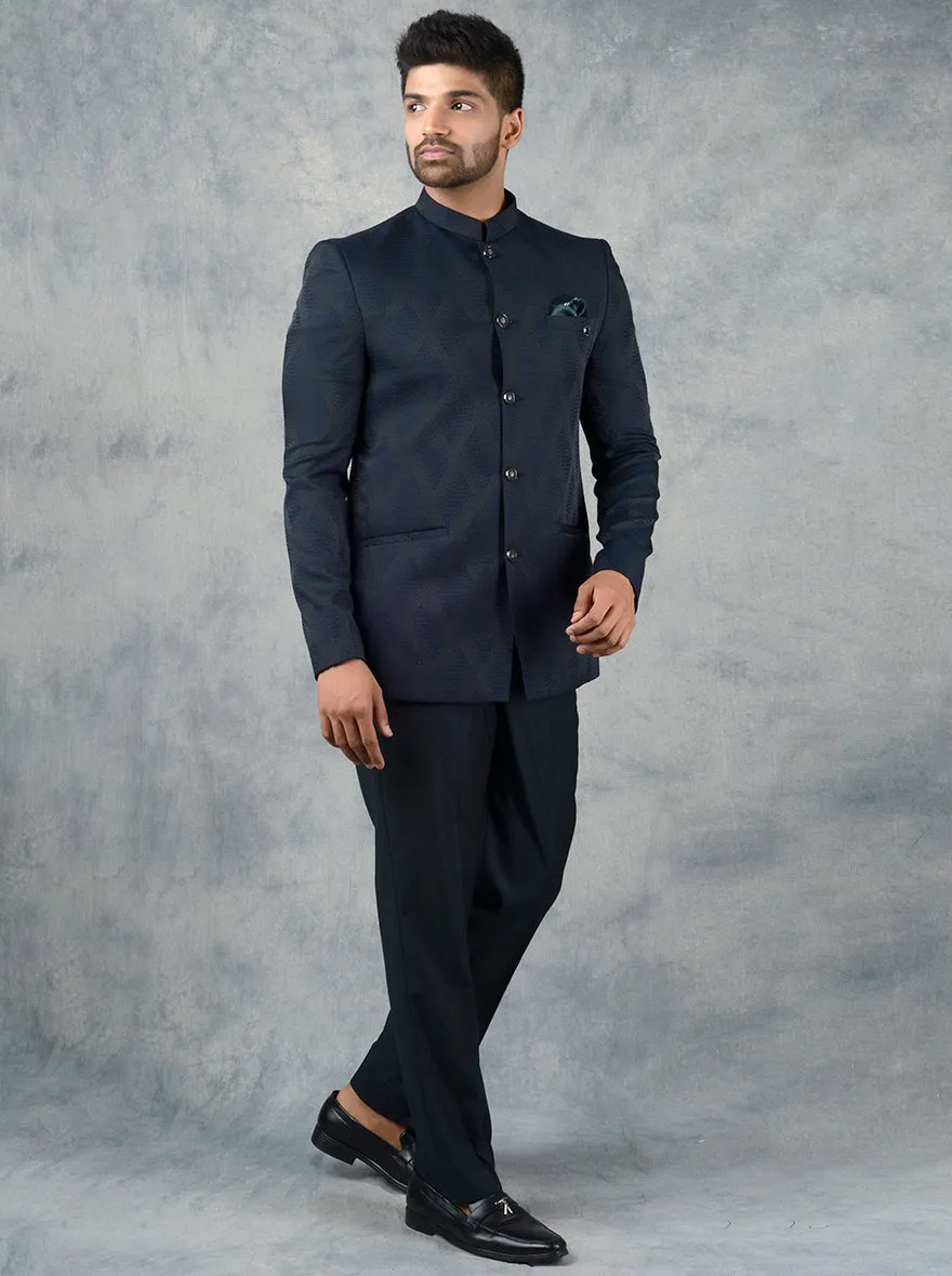 Blue Jodhpuri Suit | JadeBlue