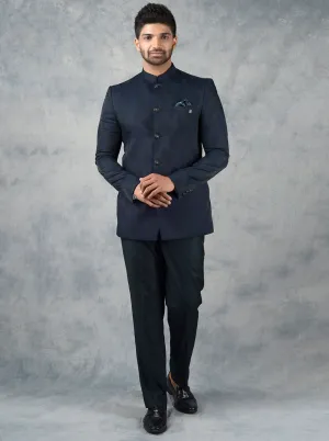 Blue Jodhpuri Suit | JadeBlue