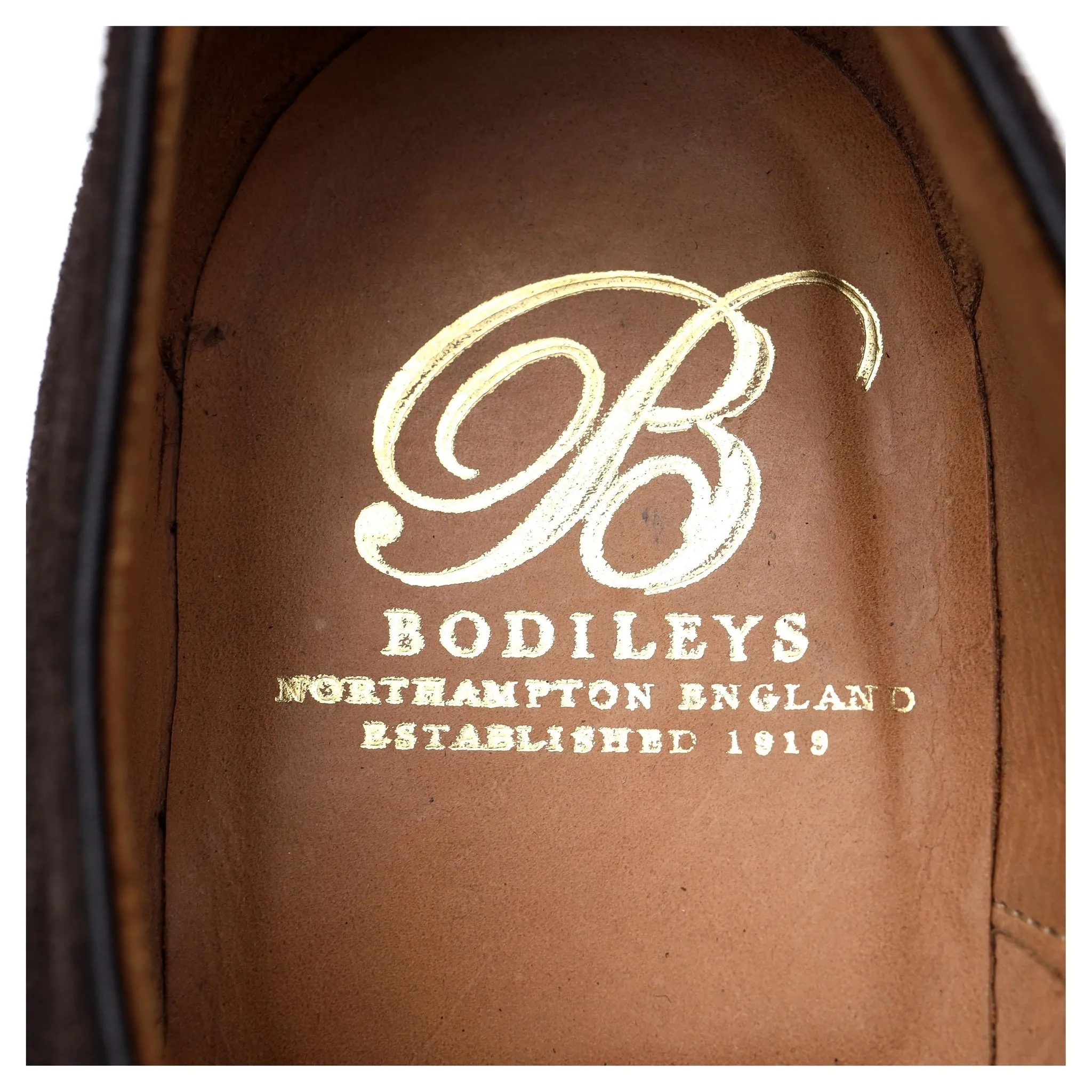 Bodileys 'Lyndon ll' Dark Brown Suede Double Monk Strap UK 7.5 F