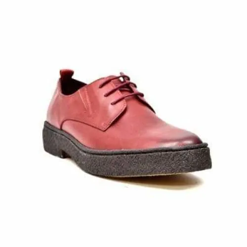British Walkers Playboy Original Men's Burgundy Leather Low Top Oxfords Ankle Boots