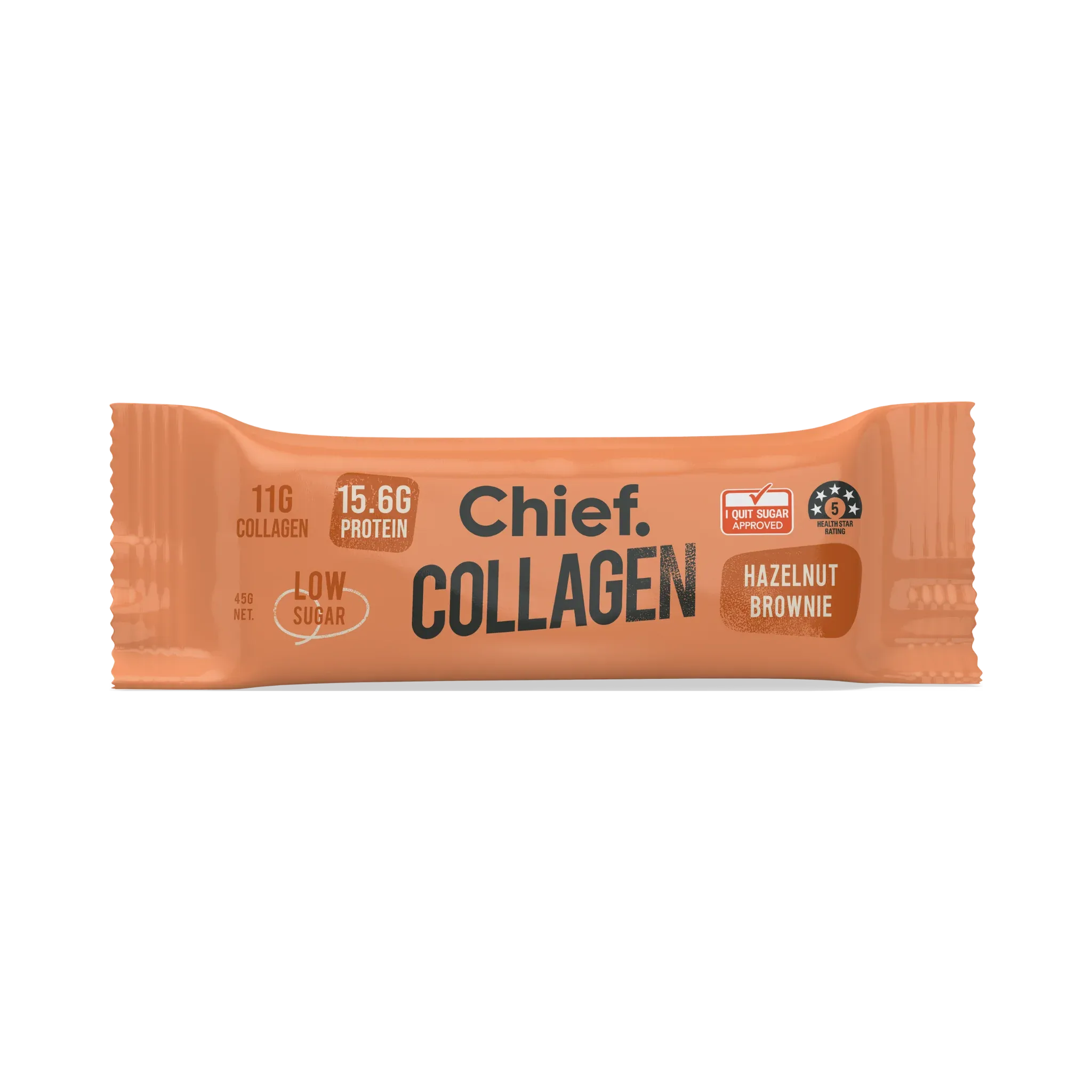 Chief Collagen Protein Bar - Hazelnut Brownie