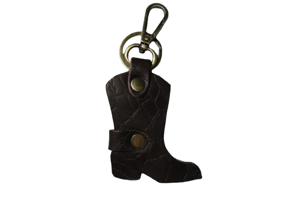 Cowboy Boot Key Ring