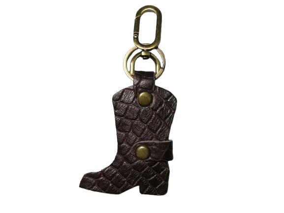 Cowboy Boot Key Ring
