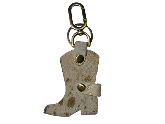 Cowboy Boot Key Ring