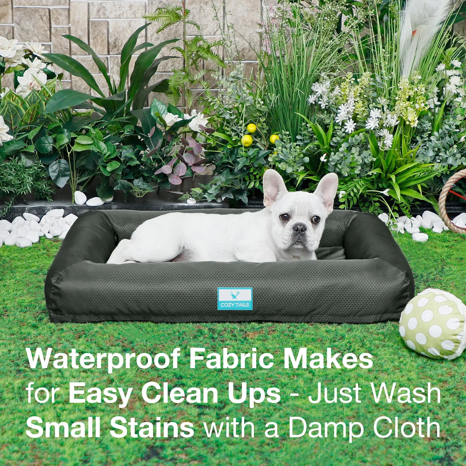 CT009  Waterproof Pet NEST with Cooling Gel Memory Foam