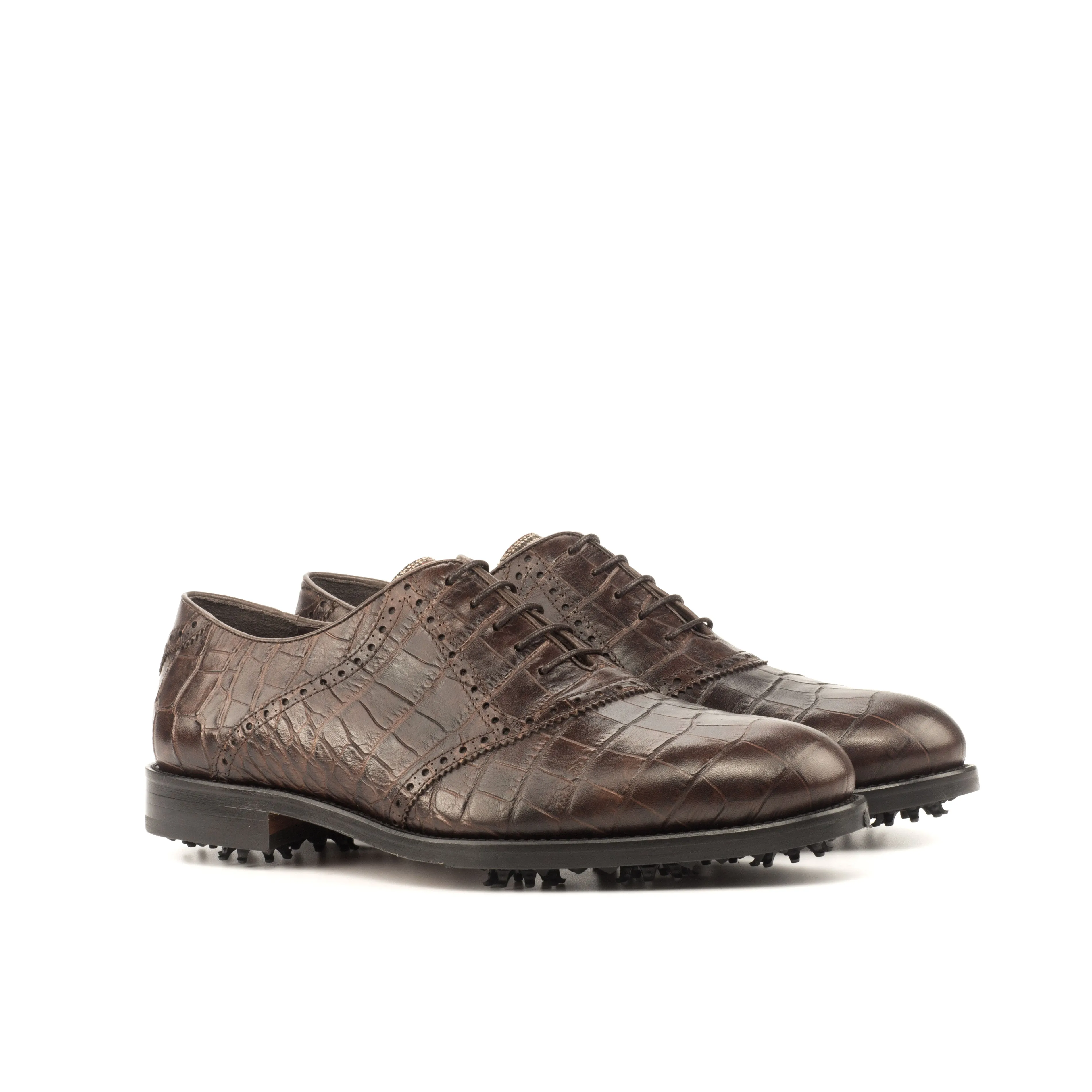 Customizable Saddle Golf Shoe