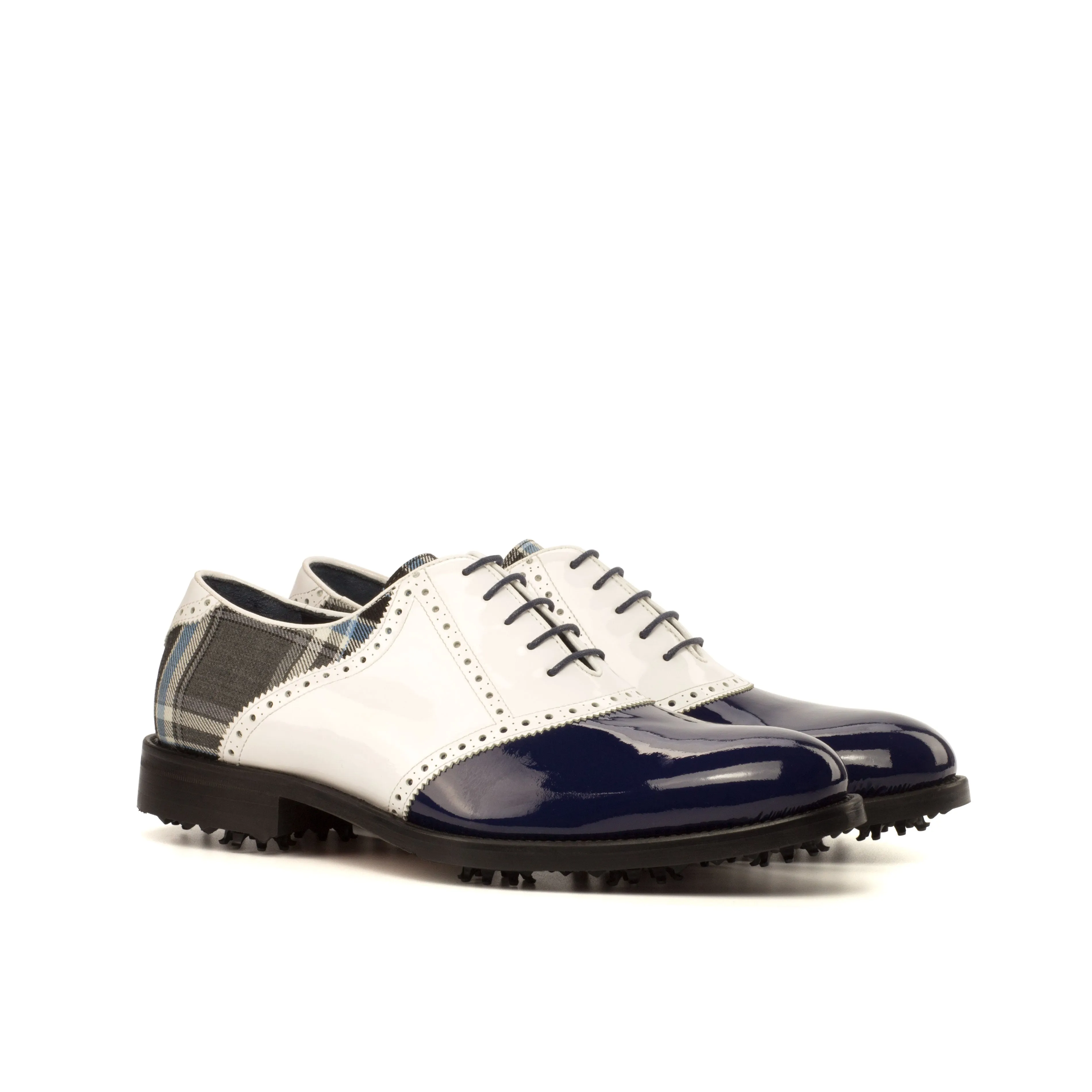 Customizable Saddle Golf Shoe