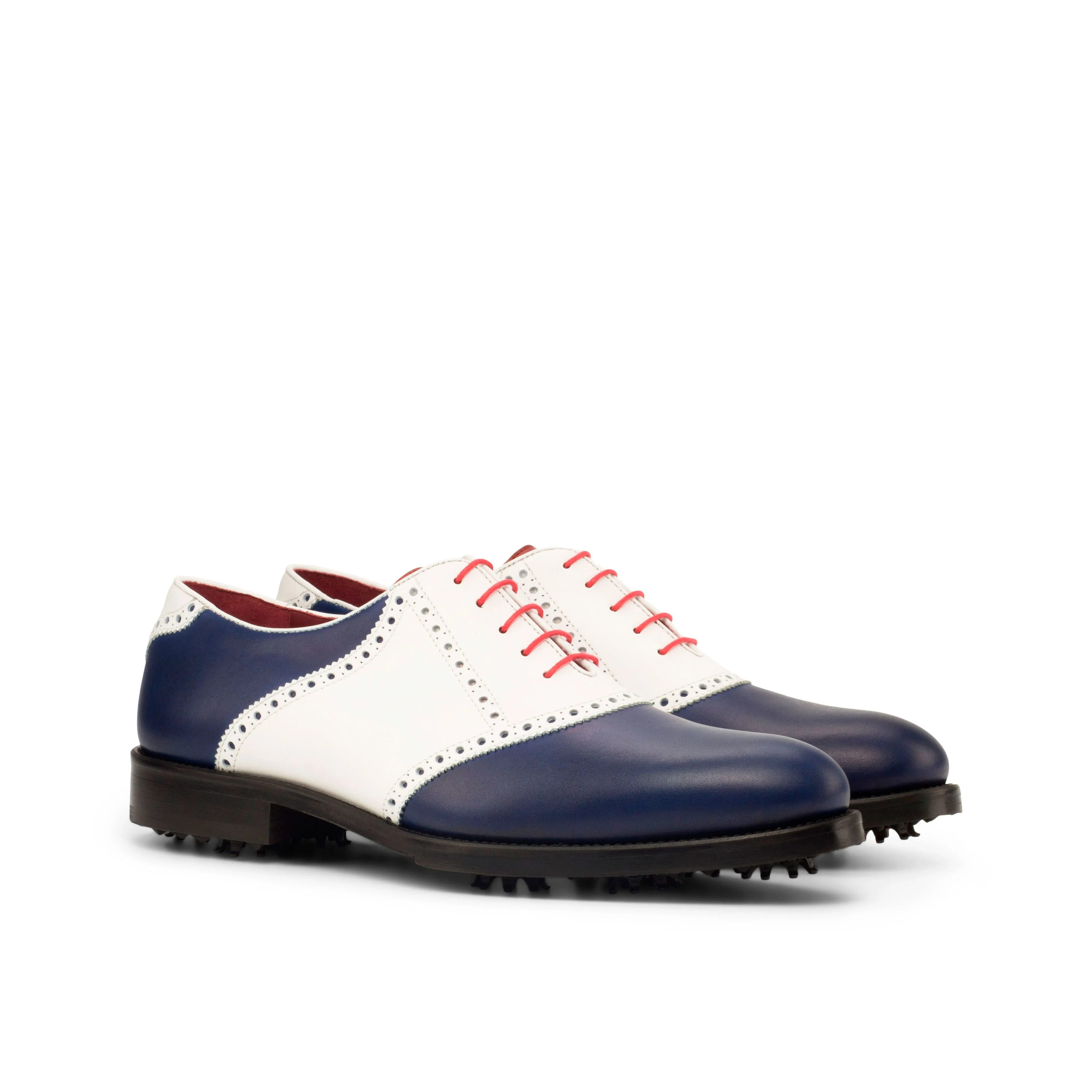Customizable Saddle Golf Shoe