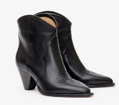 Darizo Leather Ankle Boots