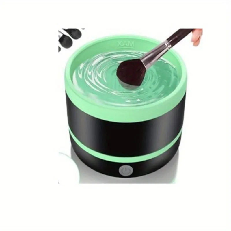 Electric Makeup Brush Cleaner Type-C Small Removeable Easy to Clean