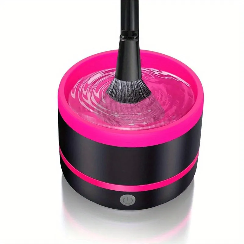 Electric Makeup Brush Cleaner Type-C Small Removeable Easy to Clean