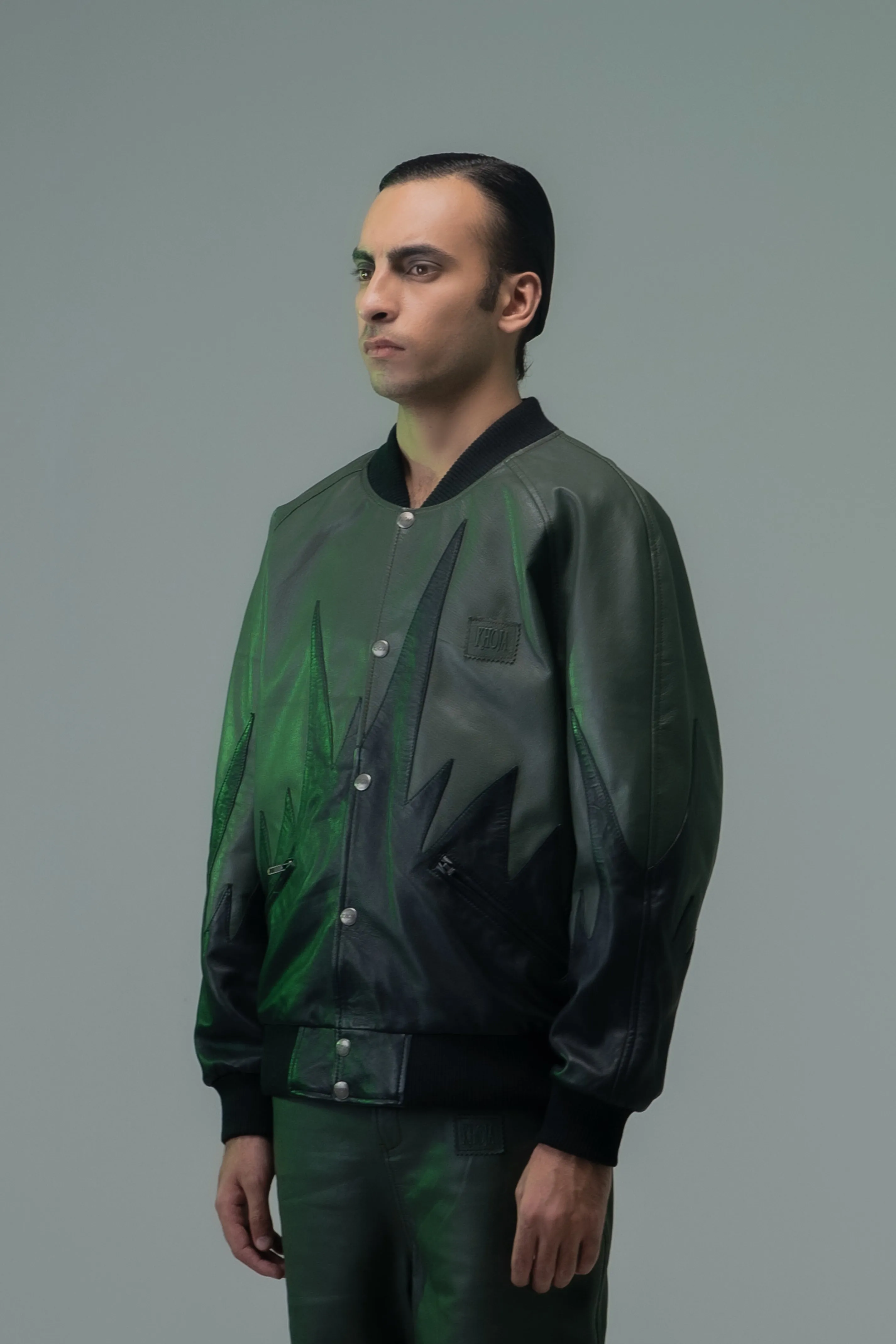 EMBER BLAZE LEATHER JACKET