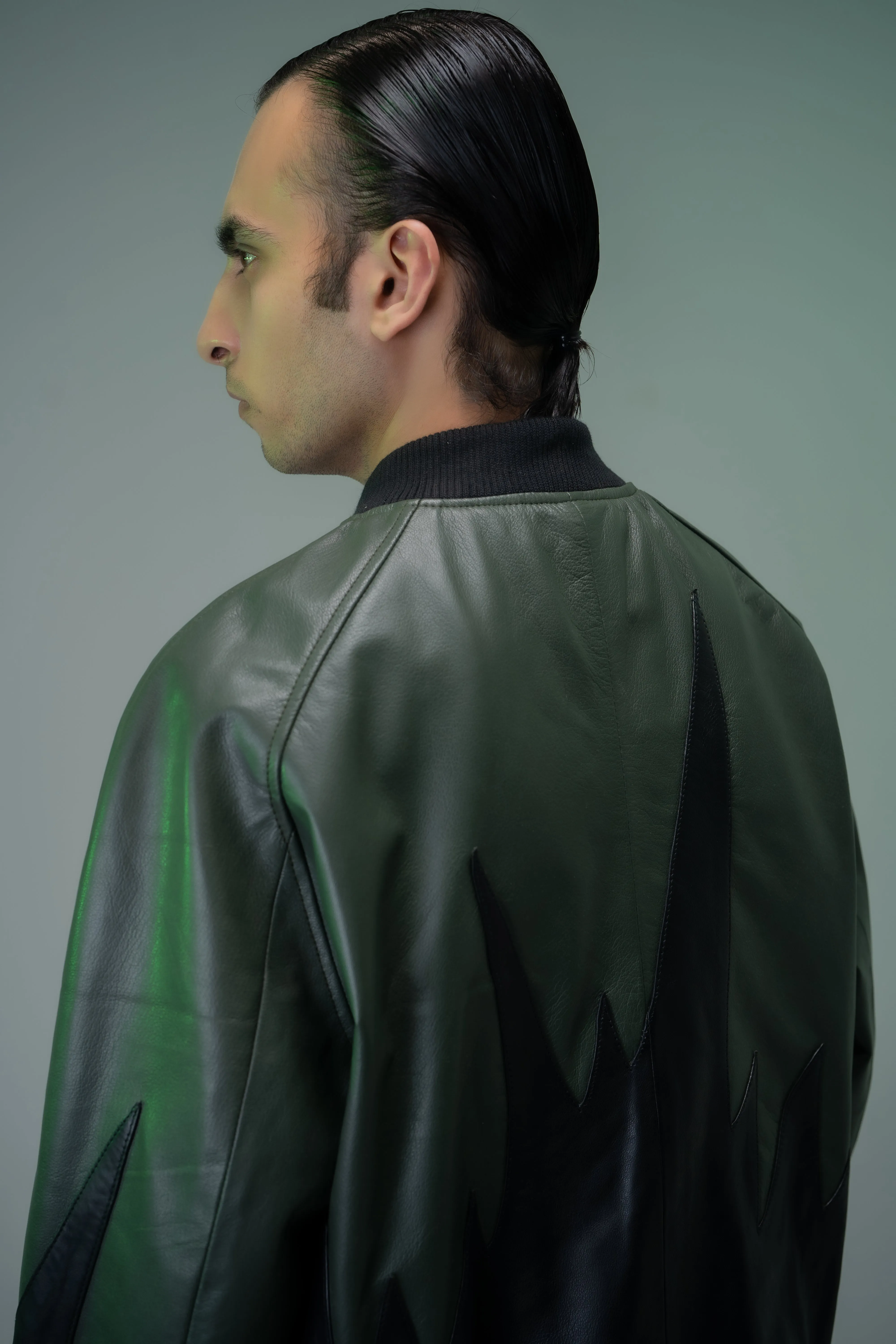 EMBER BLAZE LEATHER JACKET