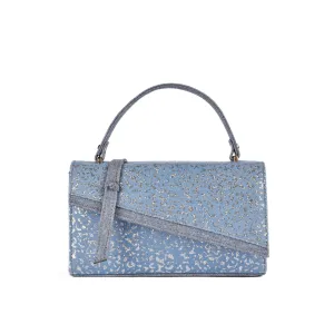 Embossed Leather Handbag