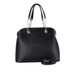 Embossed Leather Handbag