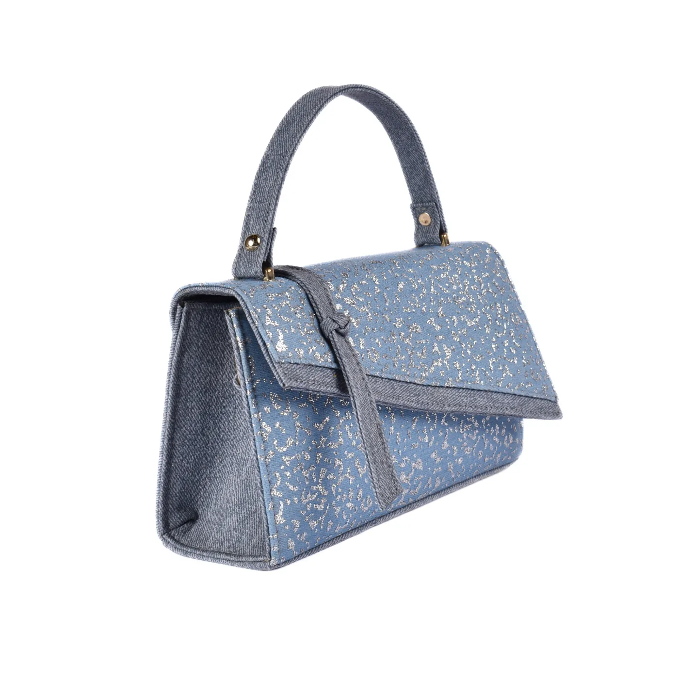 Embossed Leather Handbag