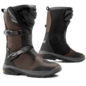 Falco Motorcycle Boots Mixto 4 Adventure Brown