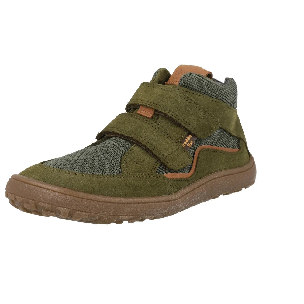 Froddo Barefoot Autumn Olive Ankle Boots