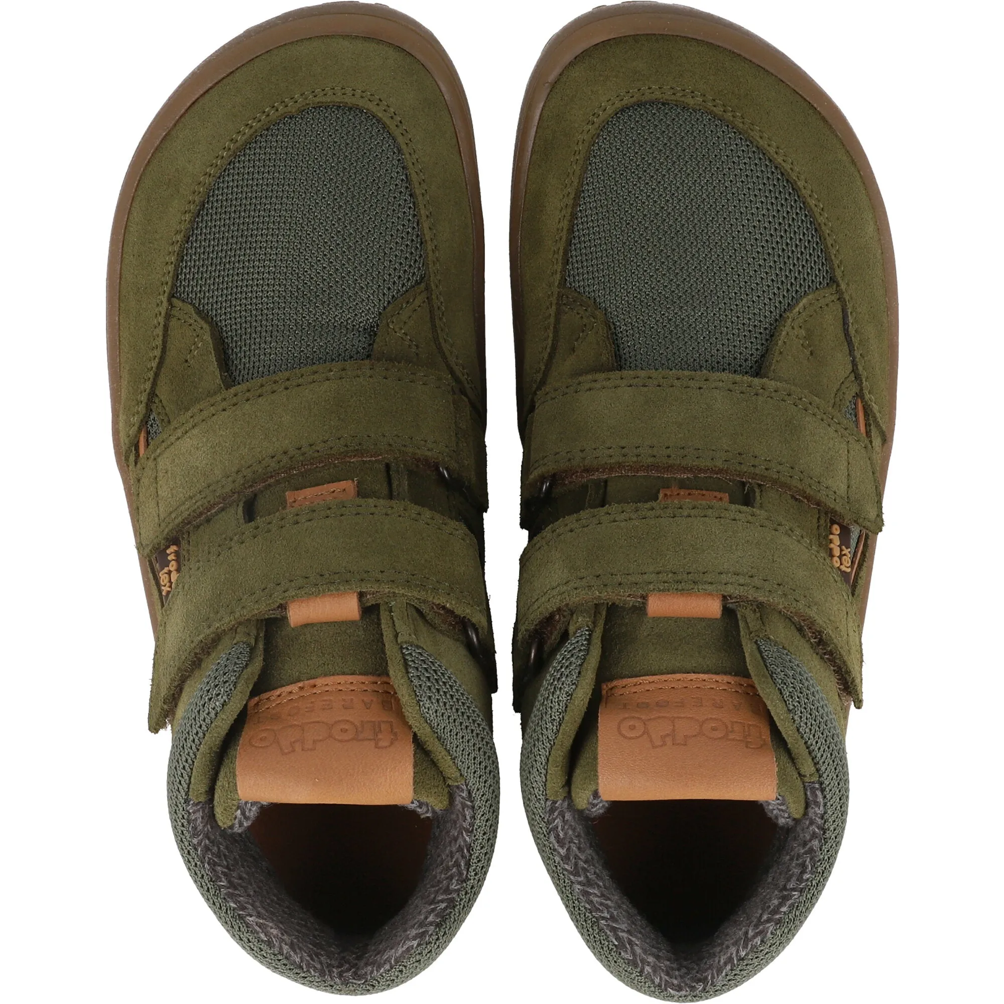 Froddo Barefoot Autumn Olive Ankle Boots
