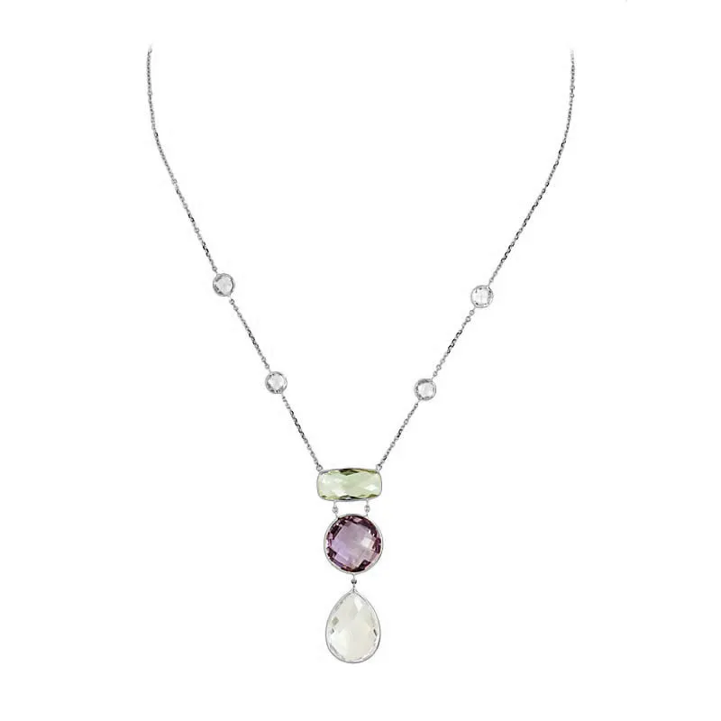 Herco Multi Color Stone Necklace