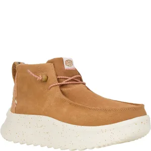 HEYDUDE Wendy Peak Hi Suede Ankle Boots