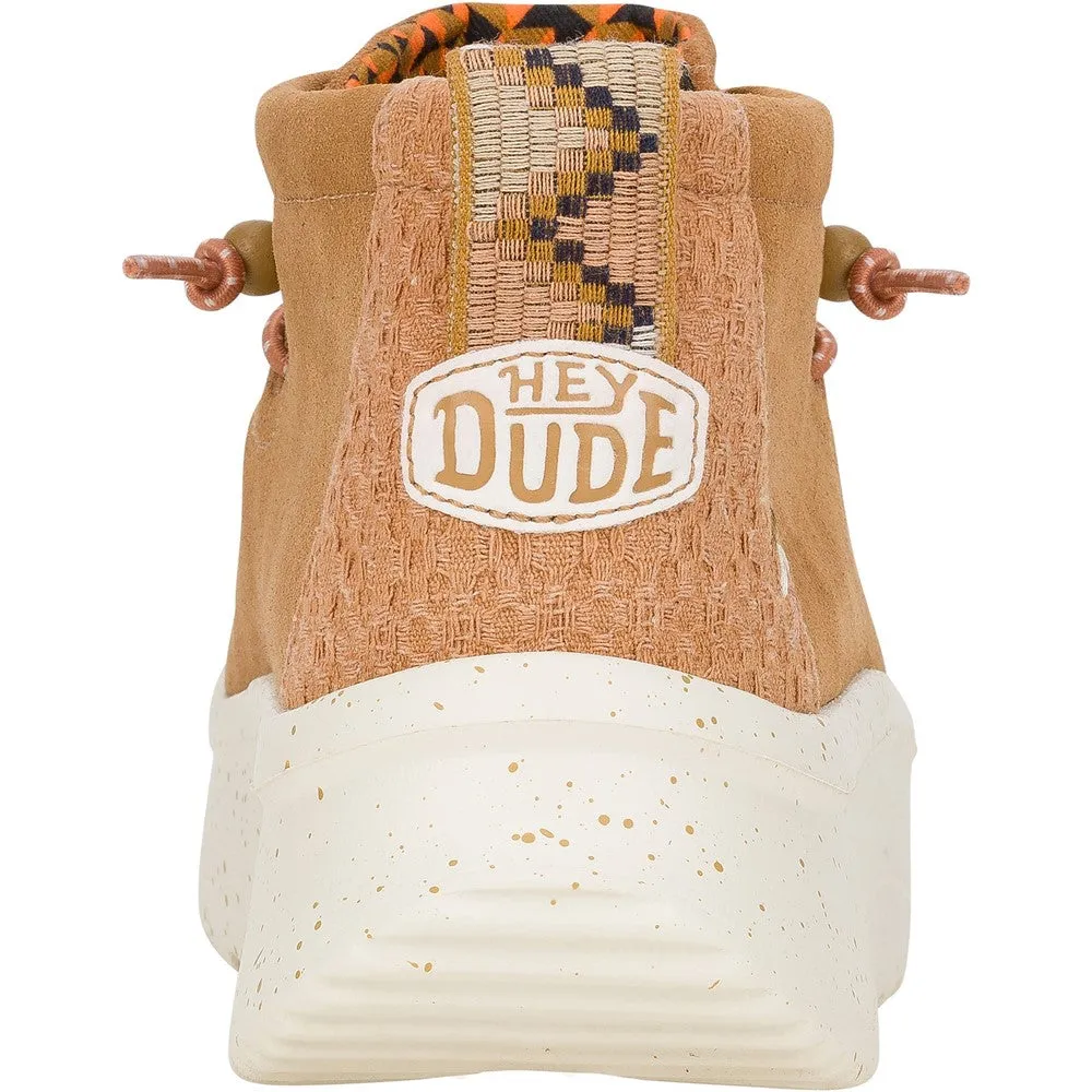 HEYDUDE Wendy Peak Hi Suede Ankle Boots