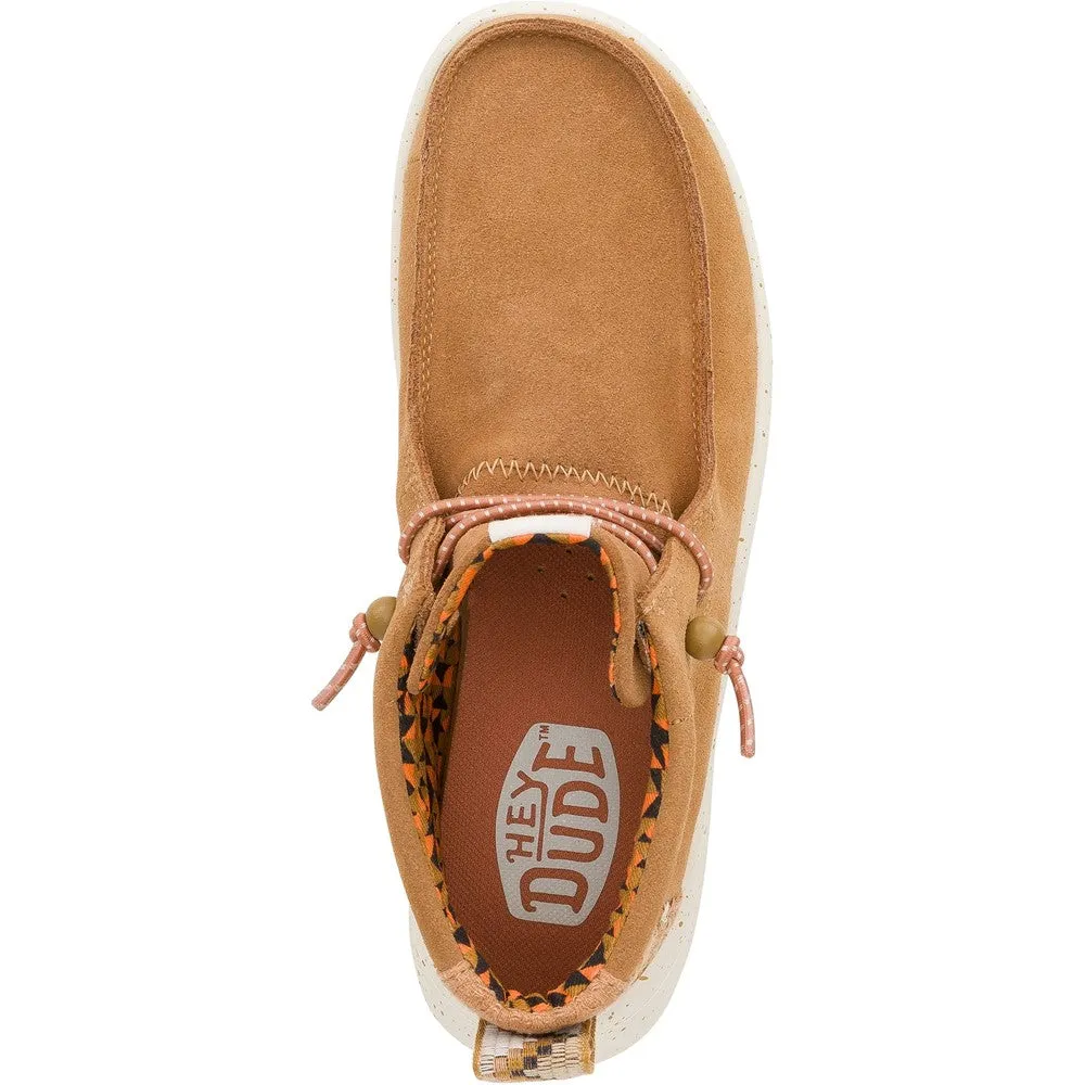 HEYDUDE Wendy Peak Hi Suede Ankle Boots