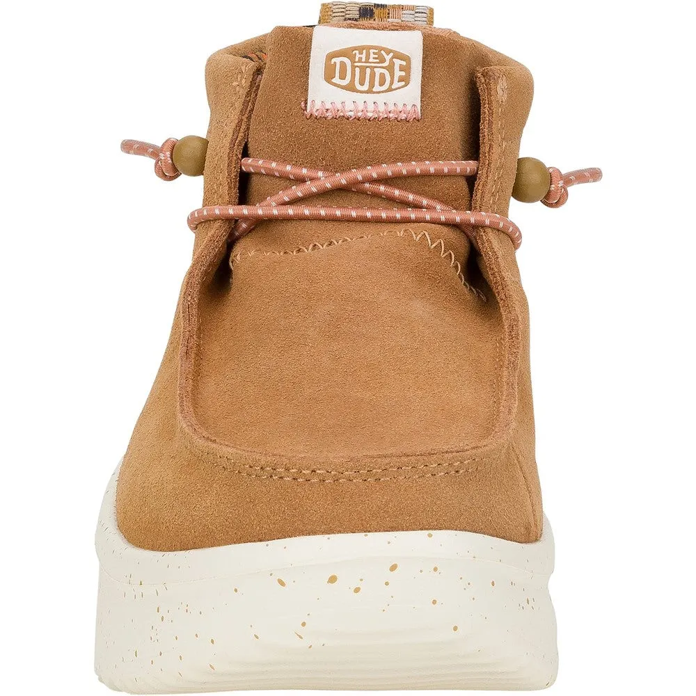 HEYDUDE Wendy Peak Hi Suede Ankle Boots