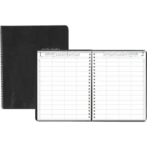 House of Doolittle 4-Person Embossed Cover Daily Appointment Book