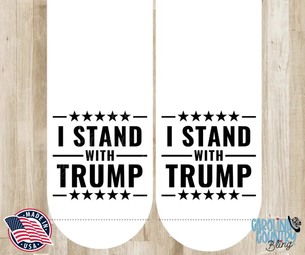 I Stand with Trump – Black