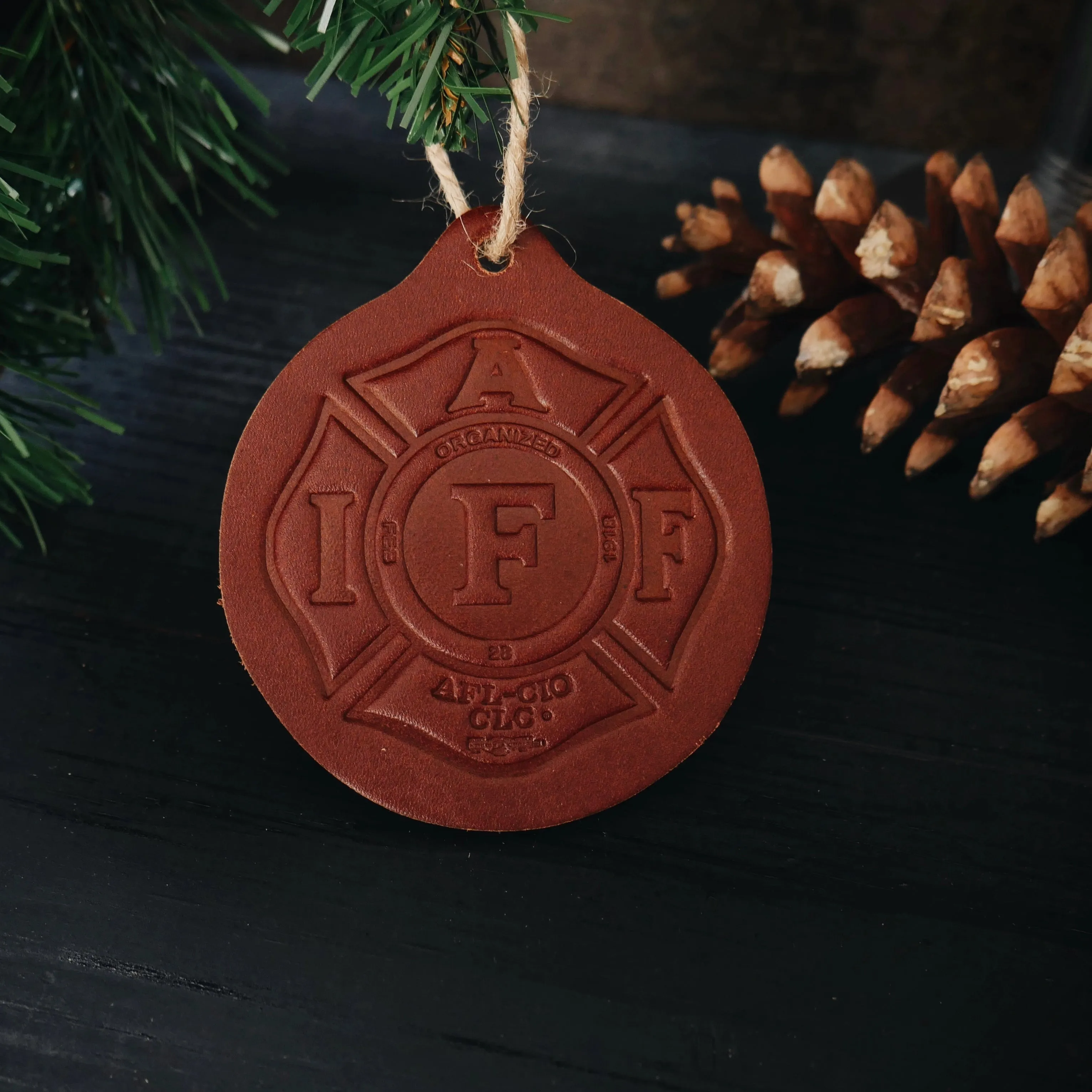 IAFF Christmas Ornament