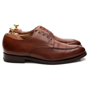 'Kingsthorpe' Tan Brown Leather Apron Derby UK 8.5 G