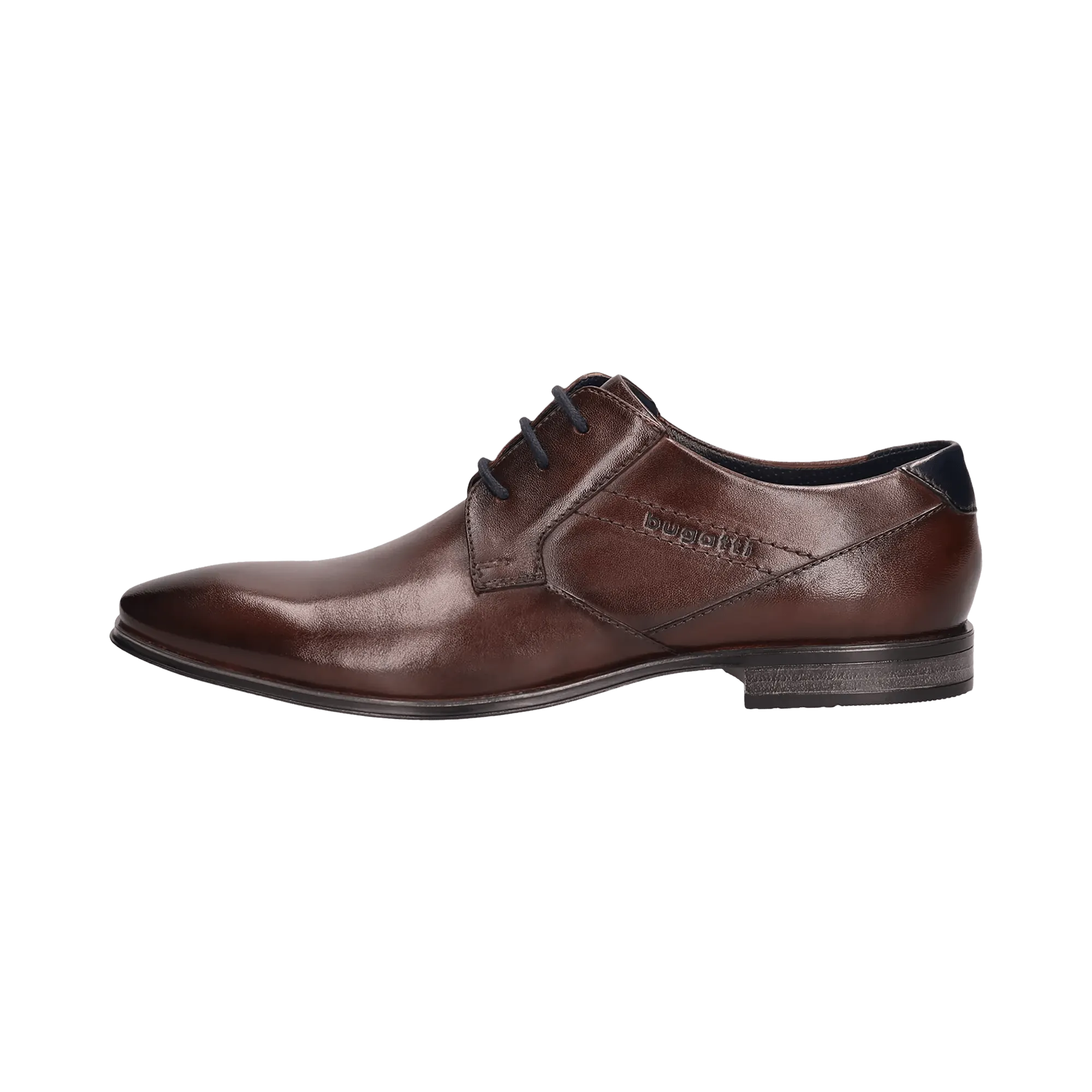 Leder Business Schnürer dunkelbraun
