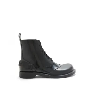 LOEWE Leather Lace-Up Boots for Men
