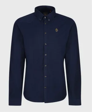 Luke 1977 M650950 Oxford Shirt Navy Blue