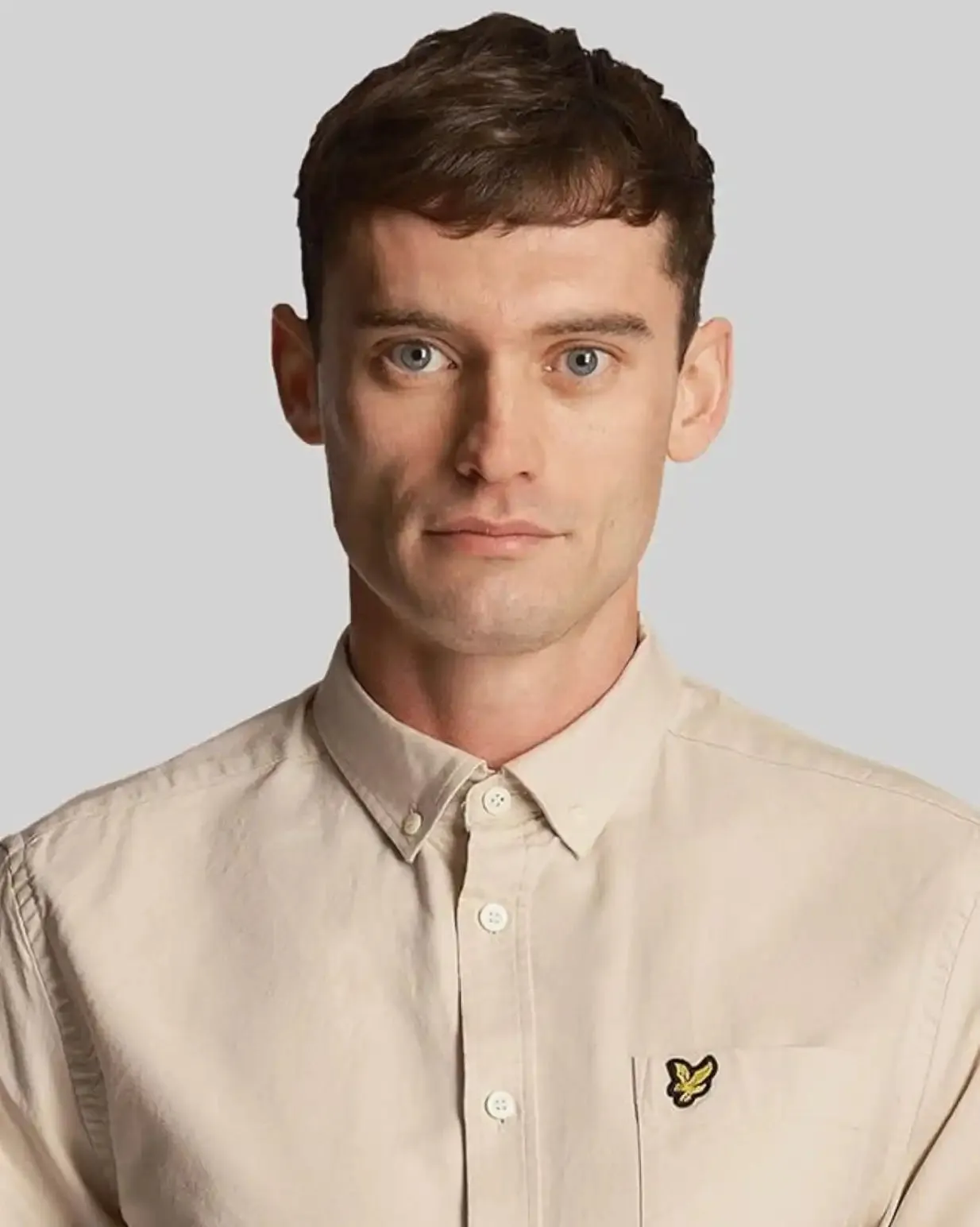 Lyle & Scott Mens Regular Fit Oxford Shirt Cove