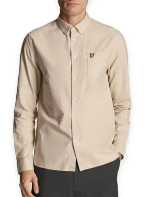Lyle & Scott Mens Regular Fit Oxford Shirt Cove