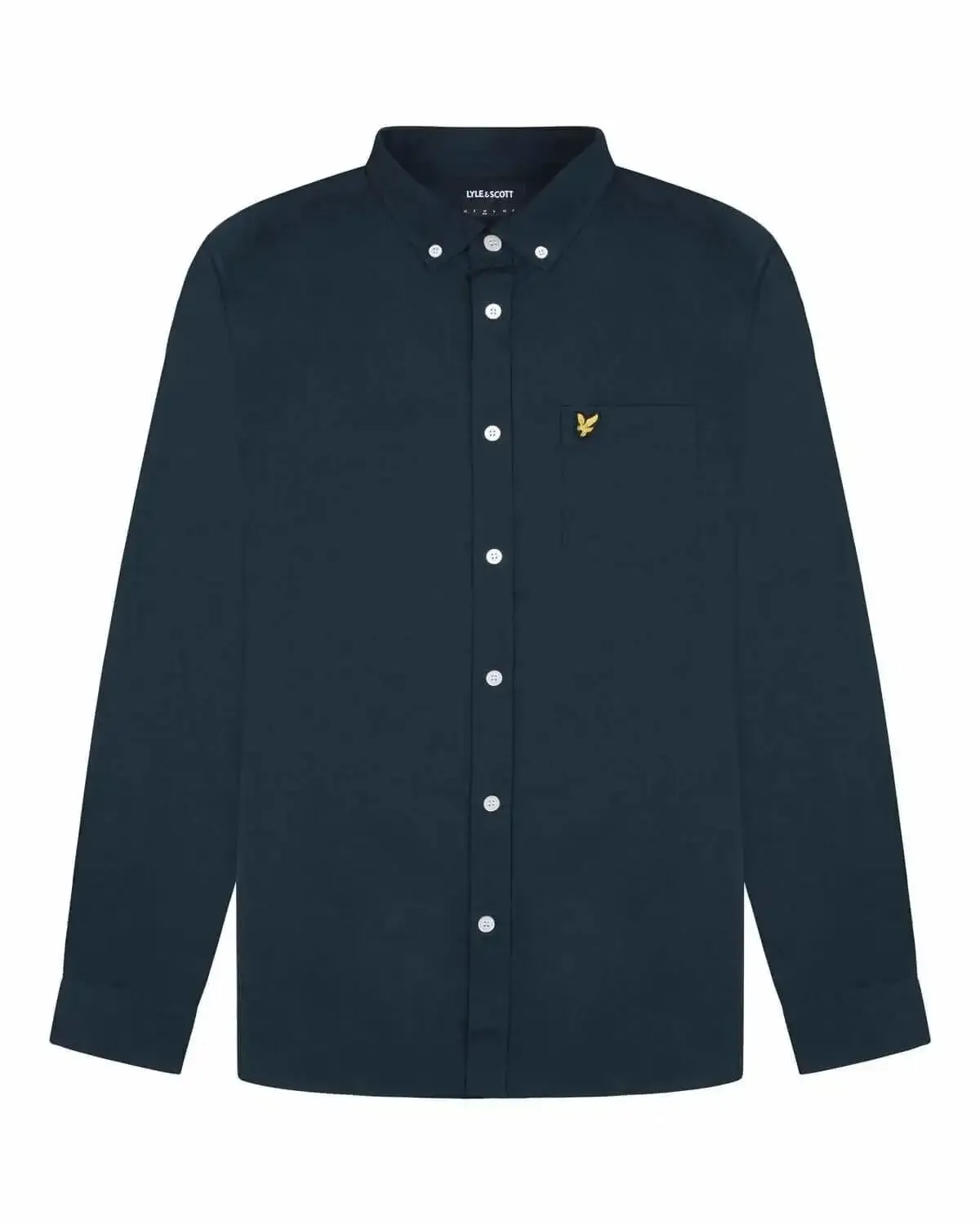 Lyle & Scott Regular Fit Oxford Shirt Dark Navy