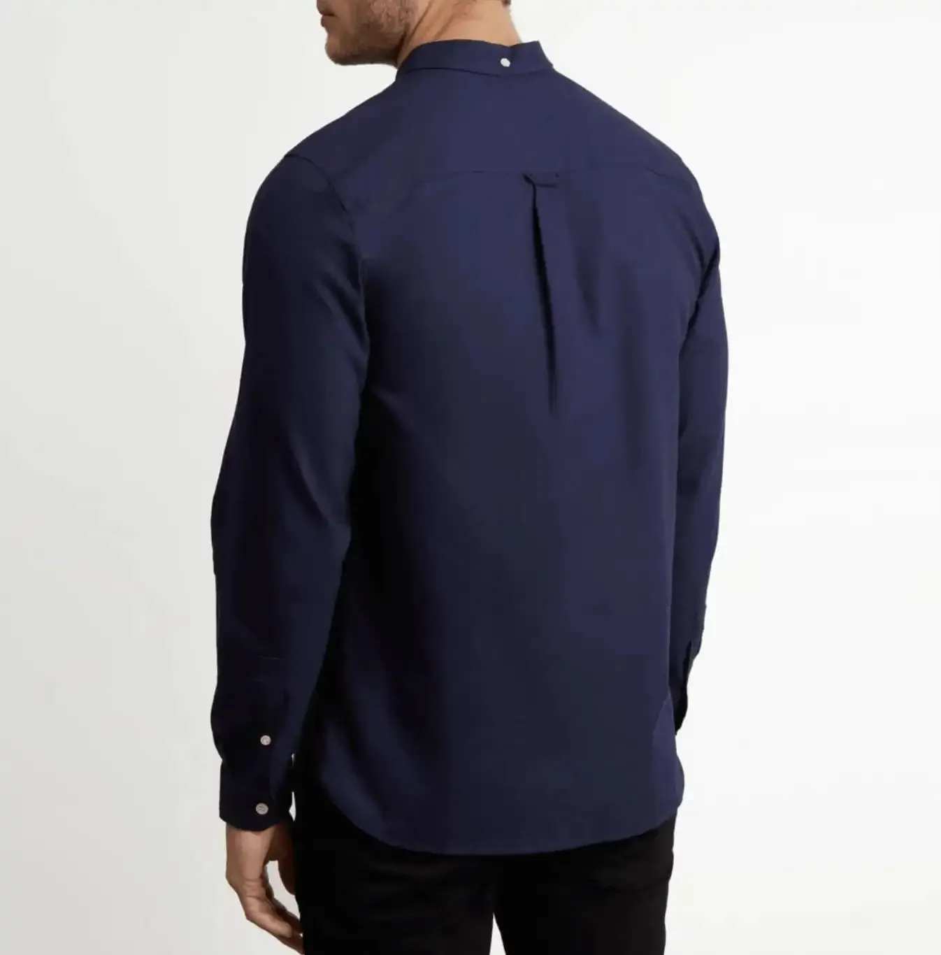 Lyle & Scott Regular Fit Oxford Shirt Dark Navy