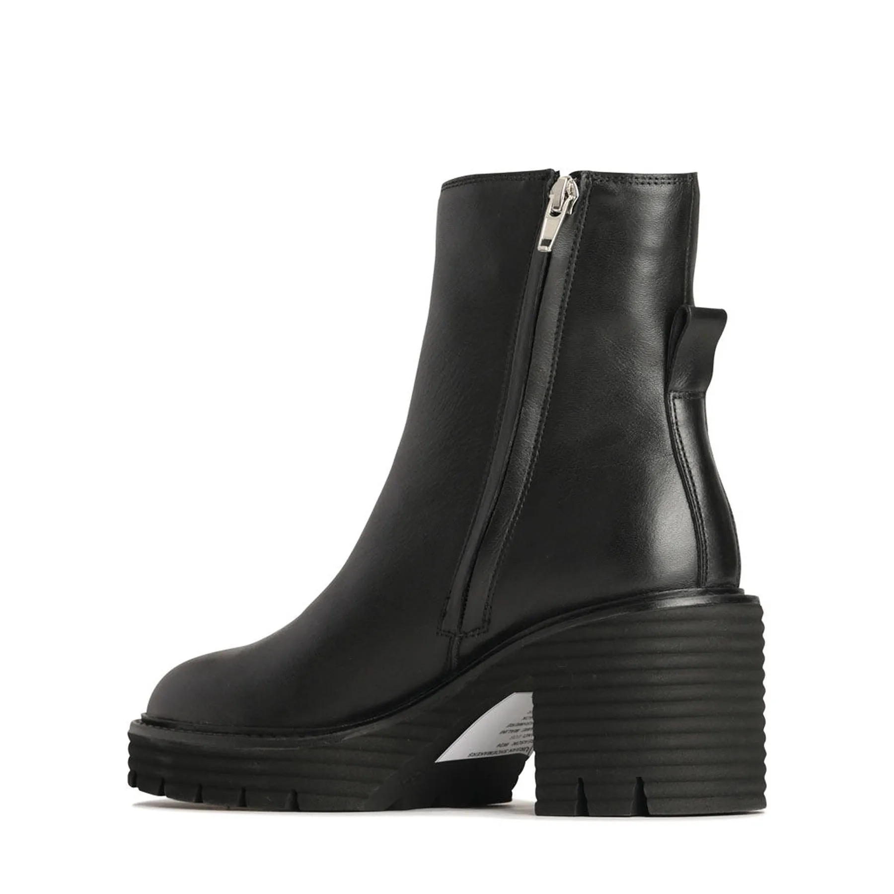 MALINI LEATHER HEELED ANKLE BOOTS