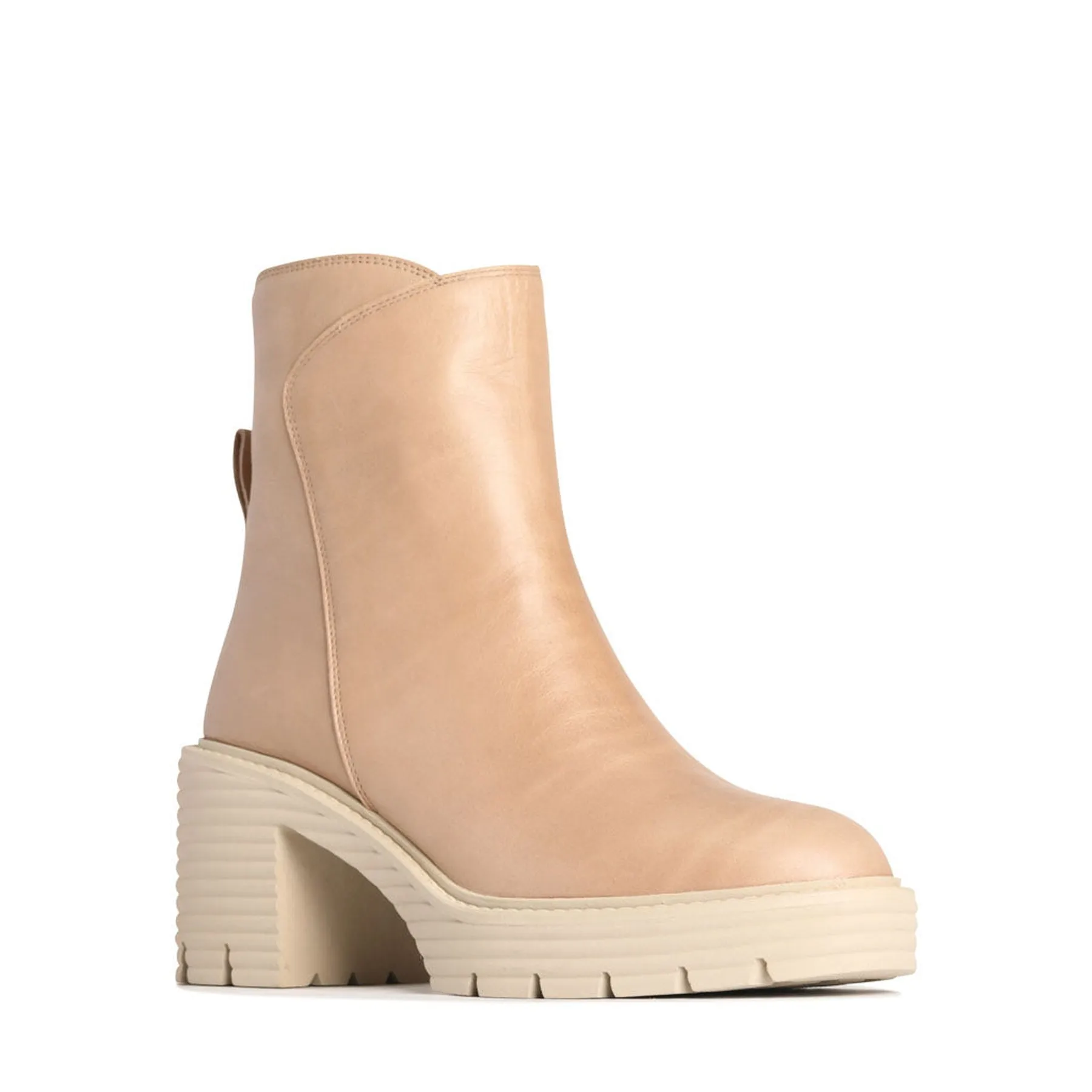 MALINI LEATHER HEELED ANKLE BOOTS