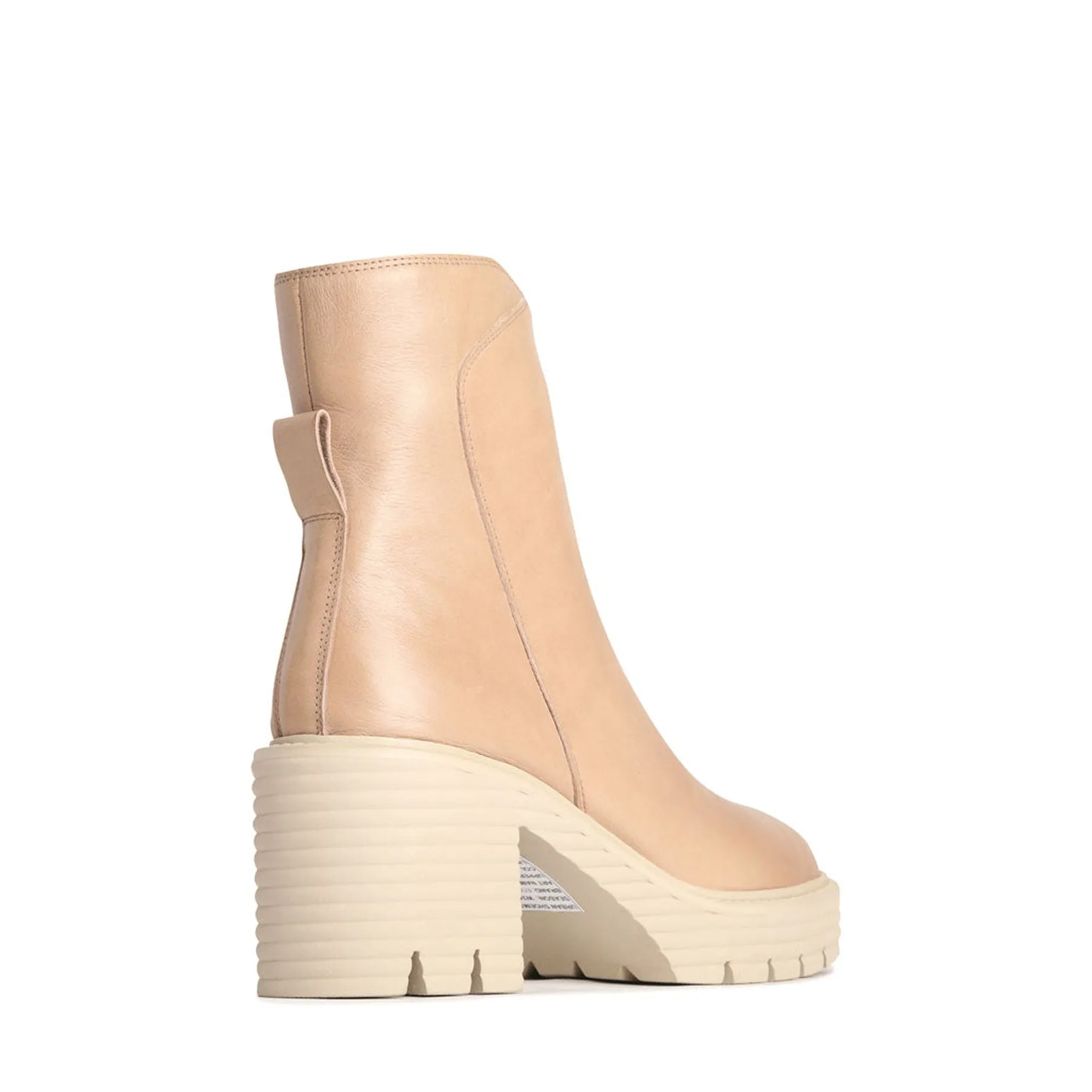 MALINI LEATHER HEELED ANKLE BOOTS