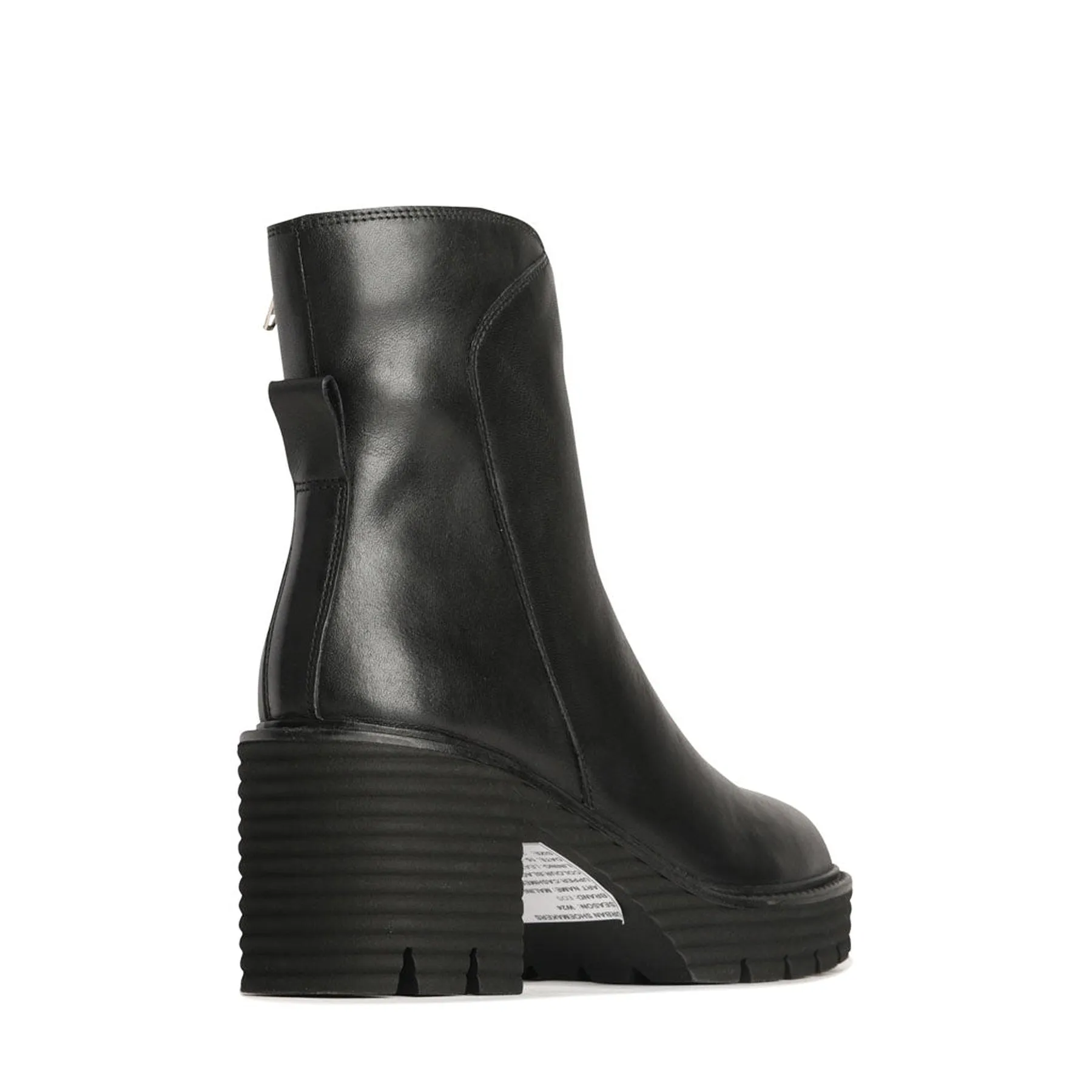 MALINI LEATHER HEELED ANKLE BOOTS