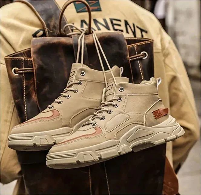 Men's Waterproof Leather Boots