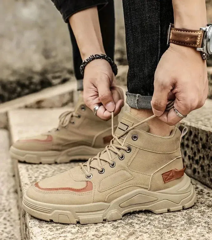 Men's Waterproof Leather Boots